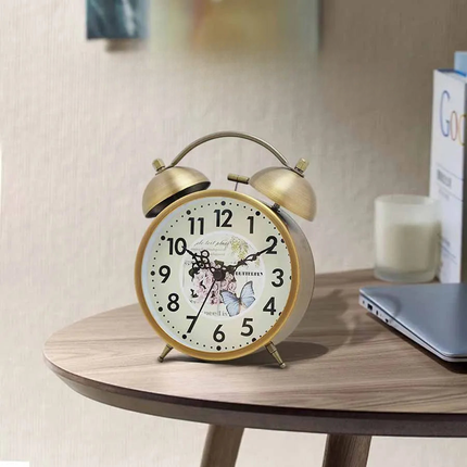 Vintage Glockenwecker im Antik-Look batteriebetrieben