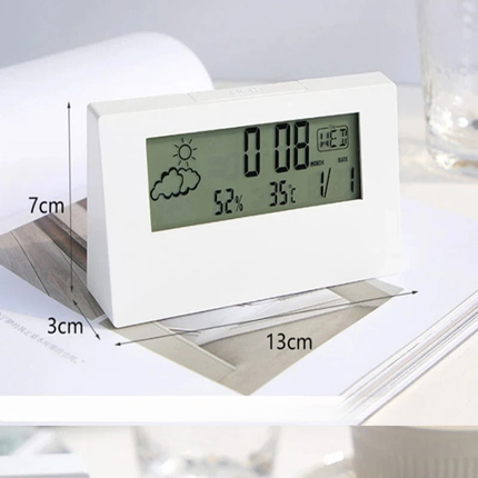 Digitaler Wecker mit Wettervorhersage