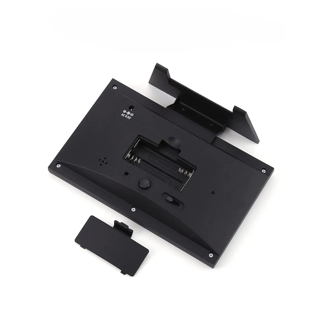 Digitaler Wecker mit Kalender und Temperatur