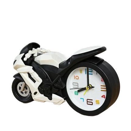 Kinderwecker für Jungen im Motorrad-Design