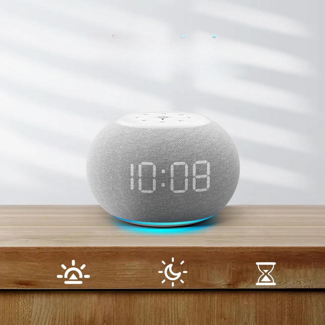 Lichtwecker mit natürlichen Klängen und Licht