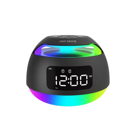 Bluetooth Radiowecker mit buntem RGB-Licht