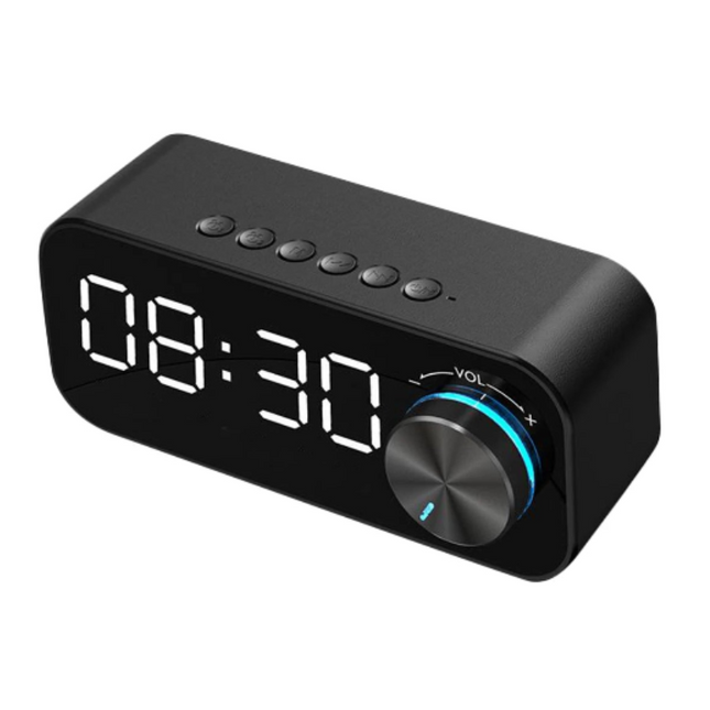 Bluetooth Lautsprecher mit digitaler Uhrzeitanzeige