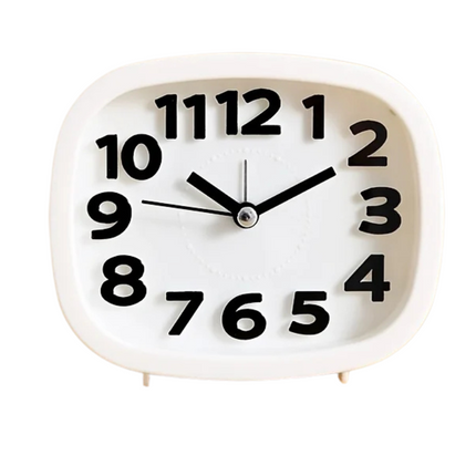 Analoger Wecker mit großen Ziffern