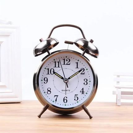 Kleiner Retro Wecker mit Doppelglocke