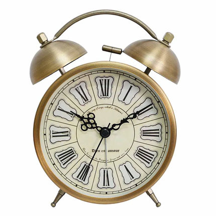 Vintage Glockenwecker im Antik-Look batteriebetrieben