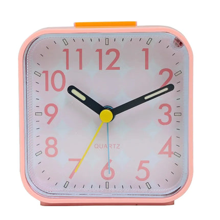 Analoger Kinderwecker für Mädchen in Rosa