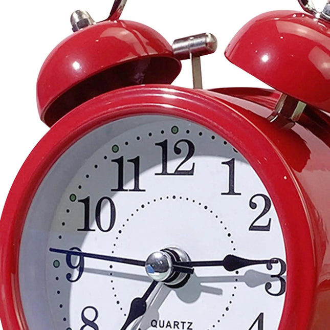 Lauter Vintage Doppelglockenwecker für Tiefschläfer