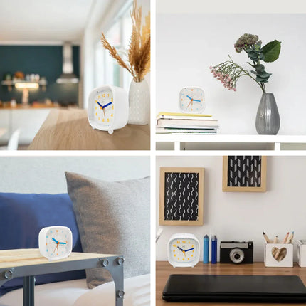 Moderner analoger Wecker für Schulkinder