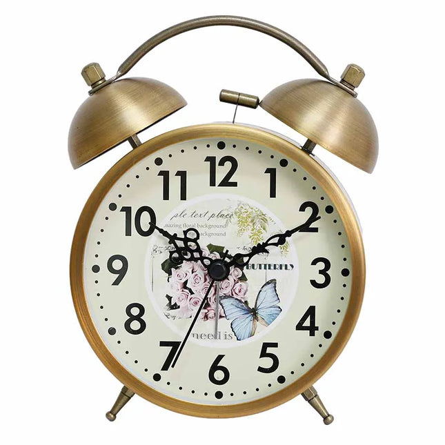 Vintage Glockenwecker im Antik-Look batteriebetrieben