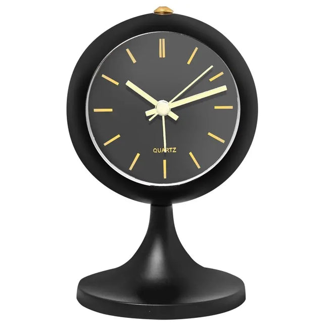 Vintage Tischwecker rund auf Standfuß