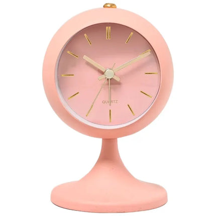 Vintage Tischwecker rund auf Standfuß