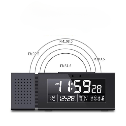 Digitaler Radiowecker mit Temperaturanzeige