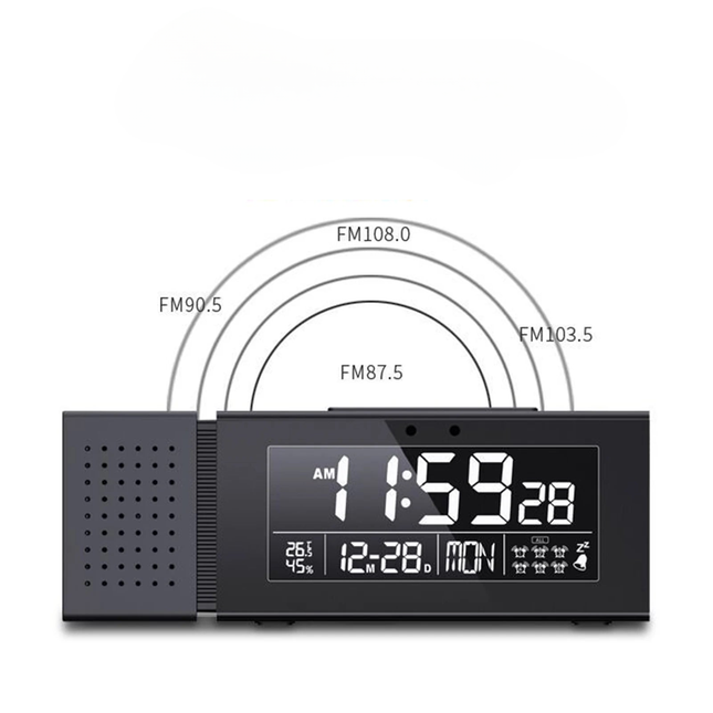Digitaler Radiowecker mit Temperaturanzeige