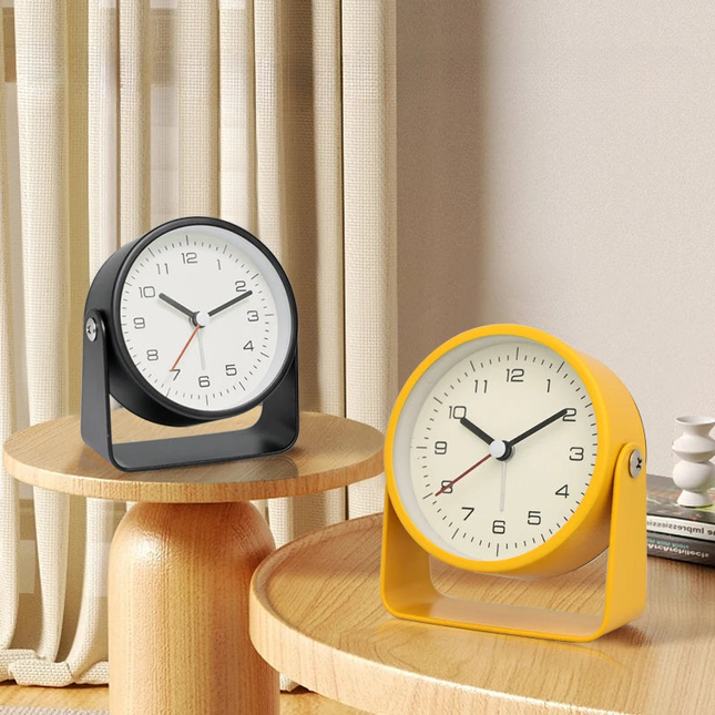 Analoger Wecker für Schlafzimmer ohne Ticken