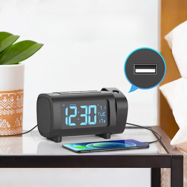 Digitaler Radiowecker mit praktischer Deckenprojektion