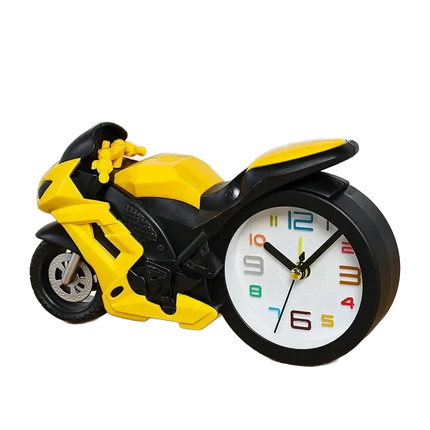 Kinderwecker für Jungen im Motorrad-Design