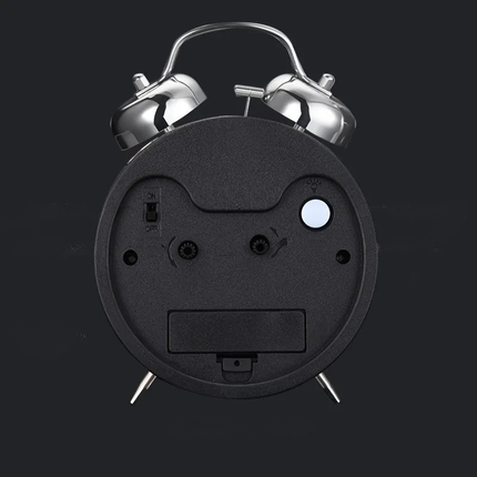 Lauter Doppelglockenwecker aus Metall