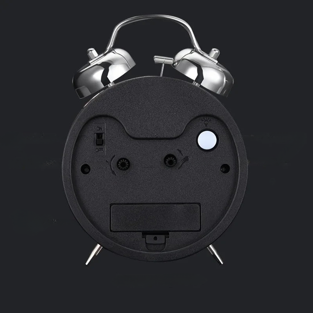 Lauter Doppelglockenwecker aus Metall