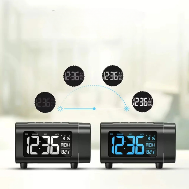 Digitaler Radiowecker mit praktischer Deckenprojektion