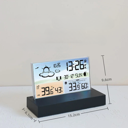 Smarter Wecker mit digitaler Wetterstation