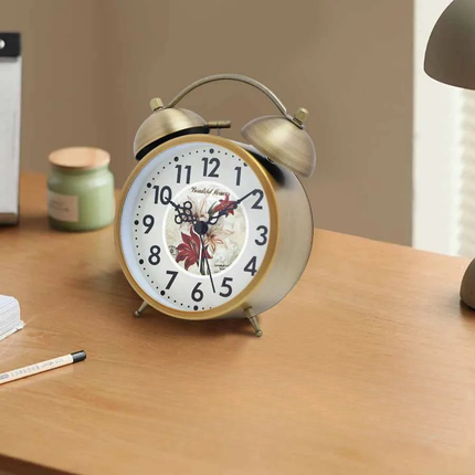 Vintage Glockenwecker im Antik-Look batteriebetrieben