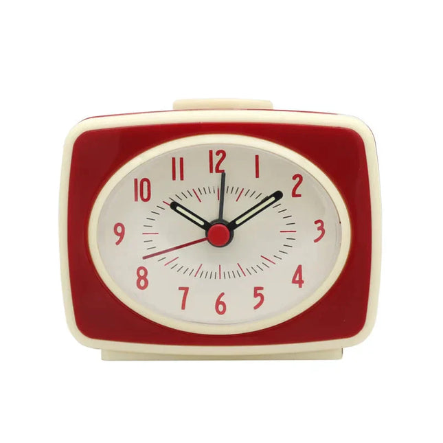 Kleiner analoger Wecker im Retro-Design