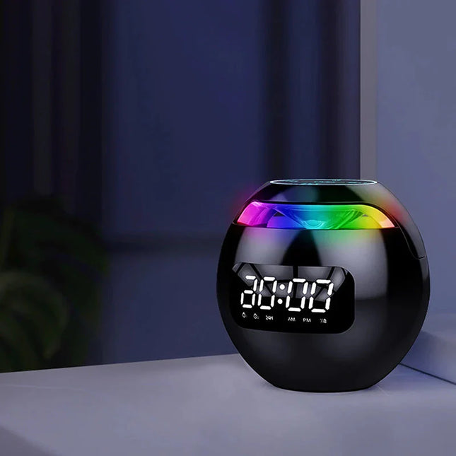 Radiowecker mit RGB Stimmungslicht und Bluetooth