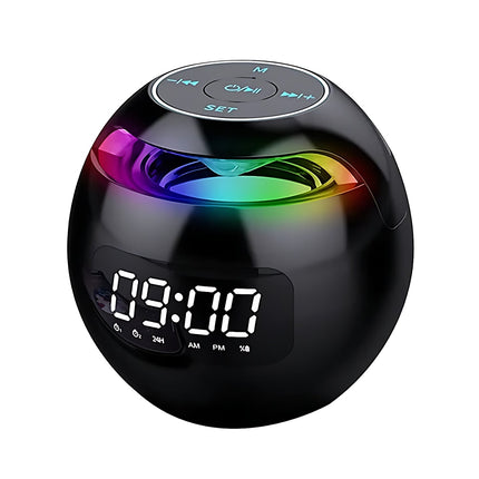 Radiowecker mit RGB Stimmungslicht und Bluetooth