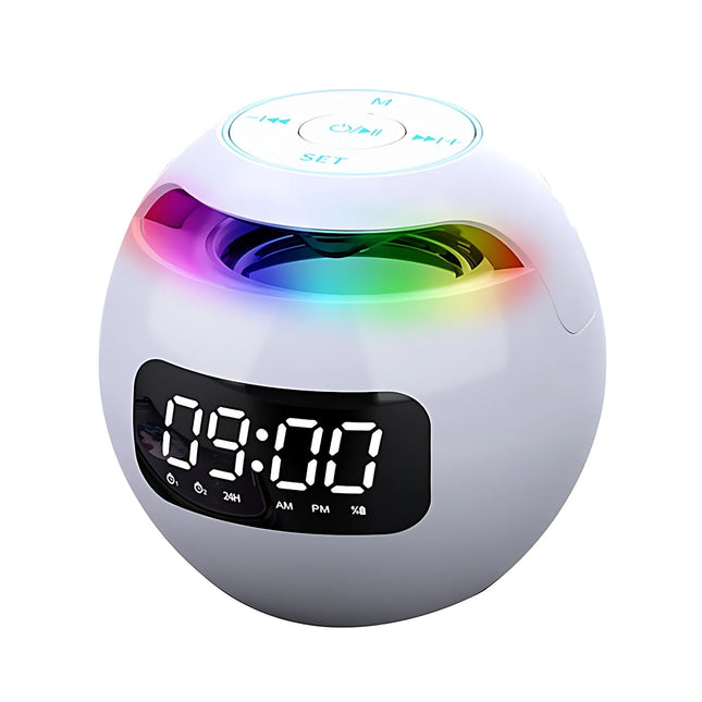 Radiowecker mit RGB Stimmungslicht und Bluetooth