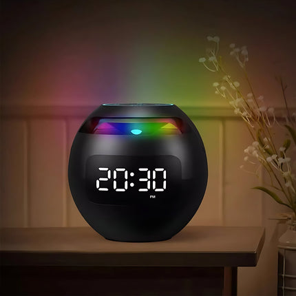 Radiowecker mit RGB Stimmungslicht und Bluetooth