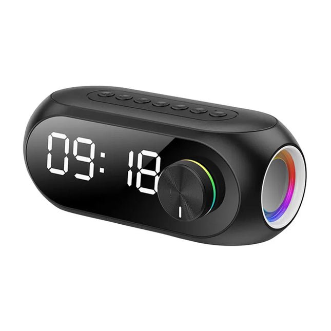 Radiowecker mit Bluetooth Lautsprecher und Licht