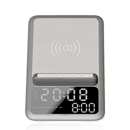 Radiowecker mit kabelloser Qi-Ladestation