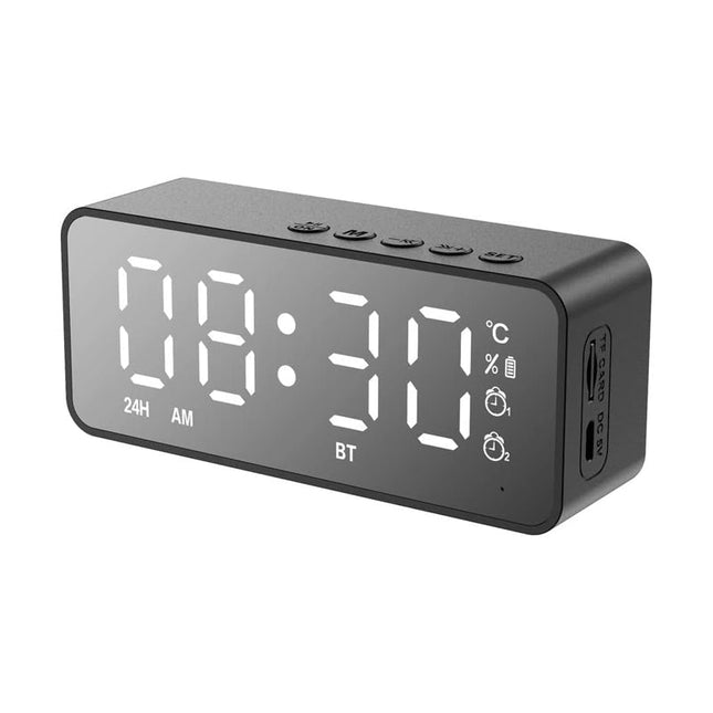 Radiowecker mit Akku und Bluetooth Lautsprecher