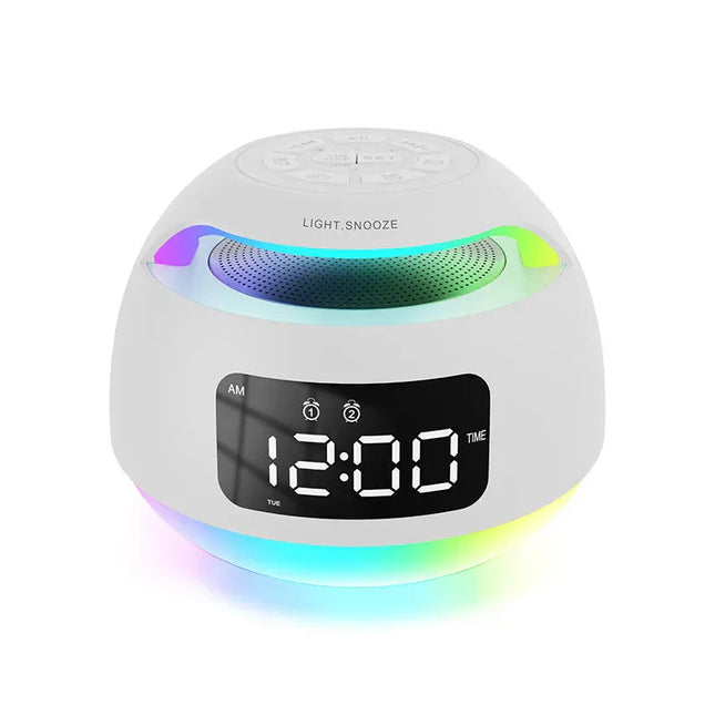 Bluetooth Radiowecker mit buntem RGB-Licht