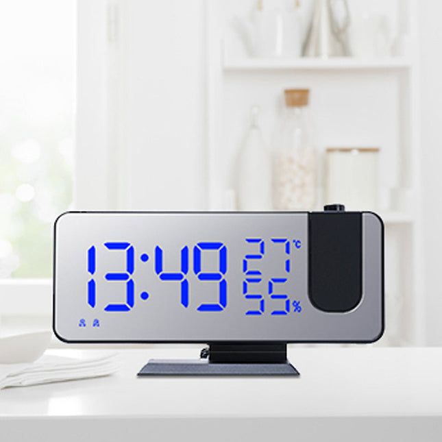 Moderner Projektionswecker mit Spiegel-Display