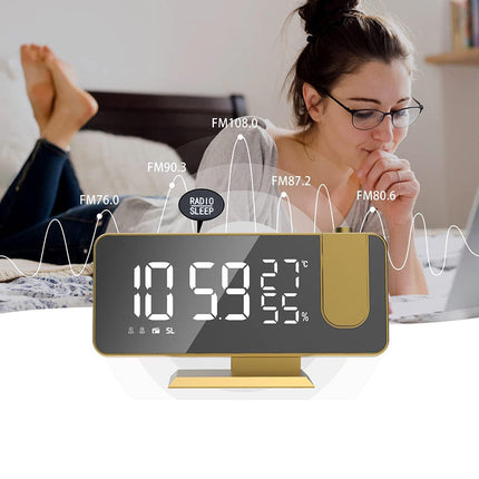 Moderner Design Projektionswecker mit Spiegel