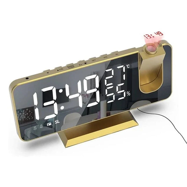 Moderner Design Projektionswecker mit Spiegel
