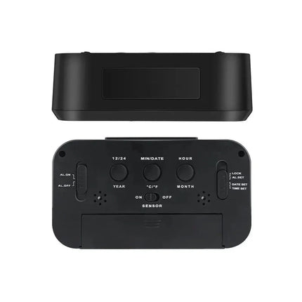 Batteriebetriebener Wecker mit Hintergrundbeleuchtung