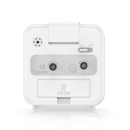 Analoger Quarzwecker mit Leuchtzeigern