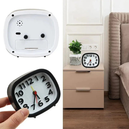 Leiser Analogwecker ohne Ticken