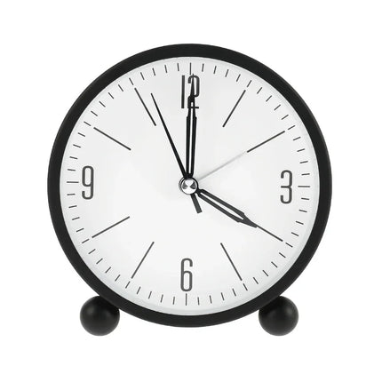 Kompakter analoger Reisewecker ohne Ticken