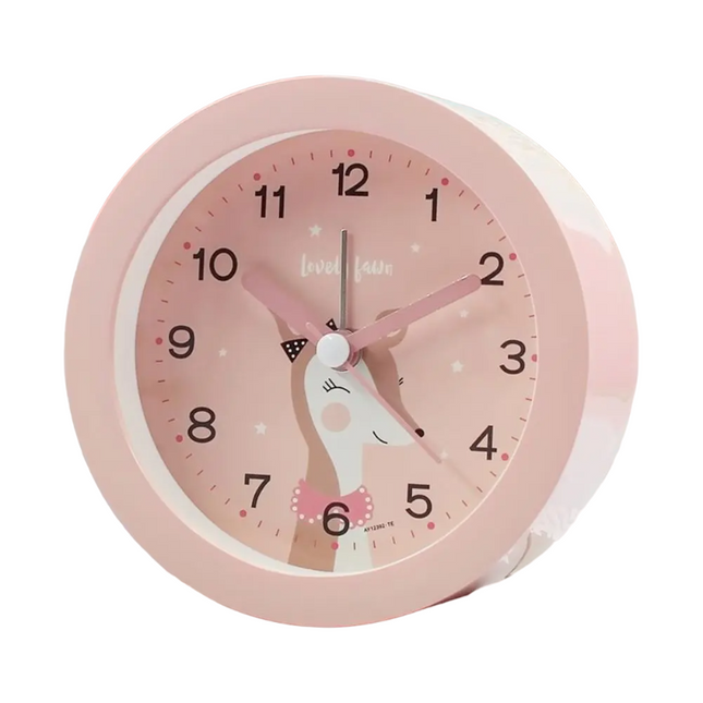 Analoger Lernwecker für Kinder ohne Ticken