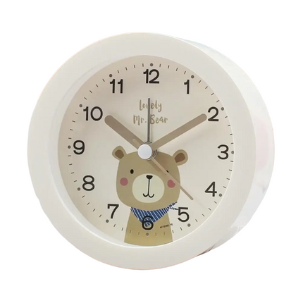 Analoger Lernwecker für Kinder ohne Ticken