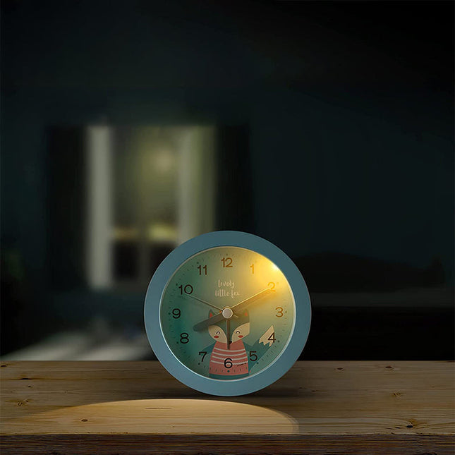 Analoger Lernwecker für Kinder ohne Ticken