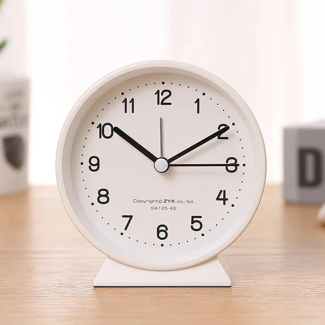 Lautloser analoger Wecker ohne Ticken