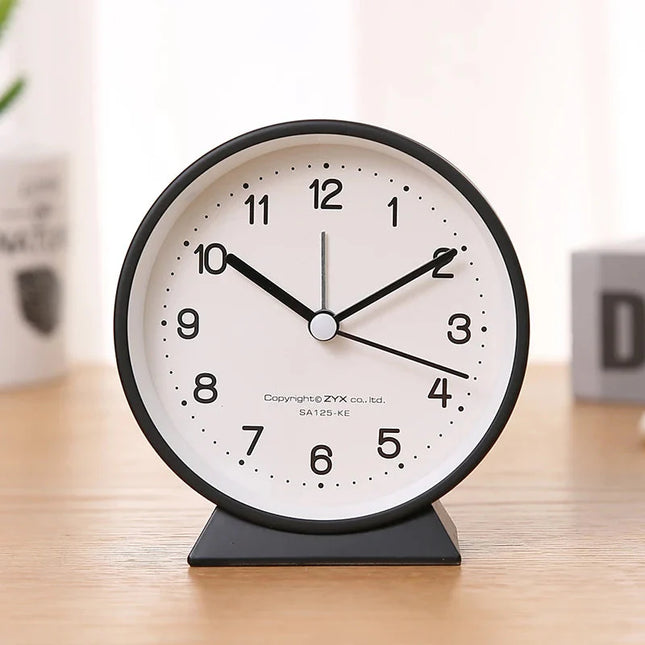 Lautloser analoger Wecker ohne Ticken