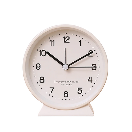 Lautloser analoger Wecker ohne Ticken