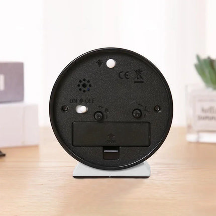 Lautloser analoger Wecker ohne Ticken