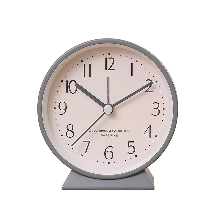 Lautloser analoger Wecker ohne Ticken